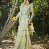Zainab Chottani | Semi Formals | LEMON YELLOW