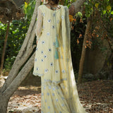 Zainab Chottani | Semi Formals | LEMON YELLOW