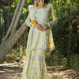 Zainab Chottani | Semi Formals | LEMON YELLOW