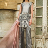 Zainab Chottani | Semi Formals | METALLIC STREAK