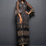 Zainab Chottani | Luxury Pret | THE CHARCOAL TEAL