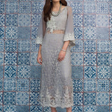 Zainab Chottani | Semi Formals | SILVER ILLUSION