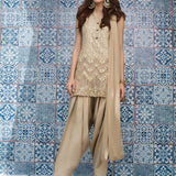 Zainab Chottani | Luxury Pret | GOLDEN BEIGE