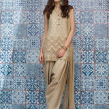 Zainab Chottani | Luxury Pret | GOLDEN BEIGE