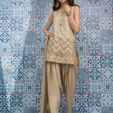 Zainab Chottani | Luxury Pret | GOLDEN BEIGE