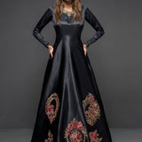 Zainab Chottani | Semi Formals | BLACK GOWN - D 04