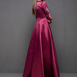 Zainab Chottani | Semi Formals | MAROON GOWN