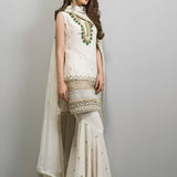 Zainab Chottani | Semi Formals | ANGELIC IVOIRE