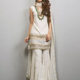 Zainab Chottani | Semi Formals | ANGELIC IVOIRE