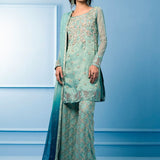 Zainab Chottani | Semi Formals | AQUA AND TEAL
