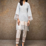 Zainab Chottani | Casual Pret | CLOUDY BLUE