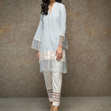 Zainab Chottani | Casual Pret | CLOUDY BLUE