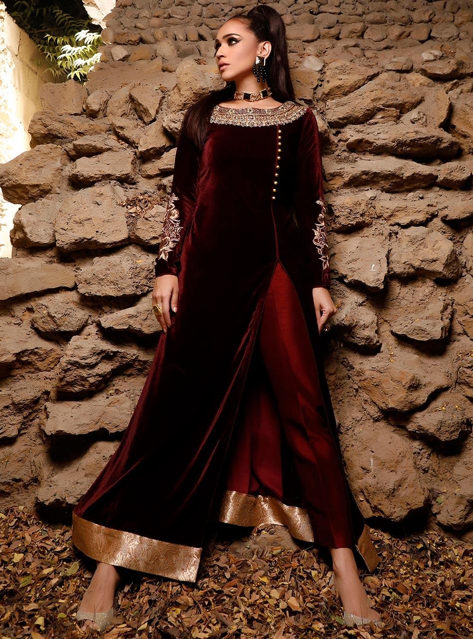 Zainab Chottani | Semi Formals | ALIZARIN CRIMSON - Rang-e-Khaas