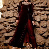 Zainab Chottani | Semi Formals | ALIZARIN CRIMSON