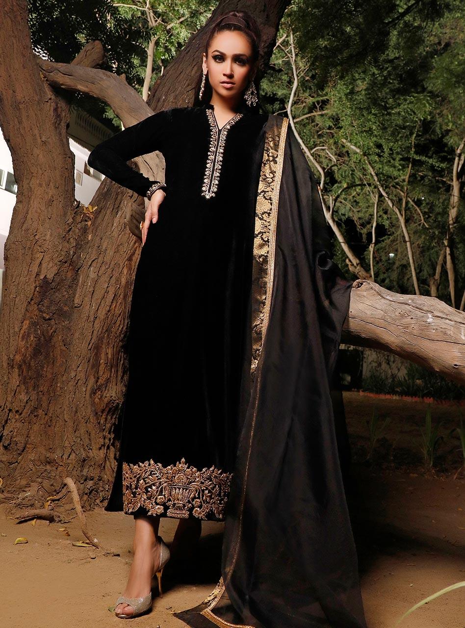 Zainab Chottani | Semi Formals | MYSTERIOUS SHADOW - Rang-e-Khaas