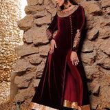 Zainab Chottani | Semi Formals | ALIZARIN CRIMSON
