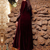 Zainab Chottani | Semi Formals | ALIZARIN CRIMSON