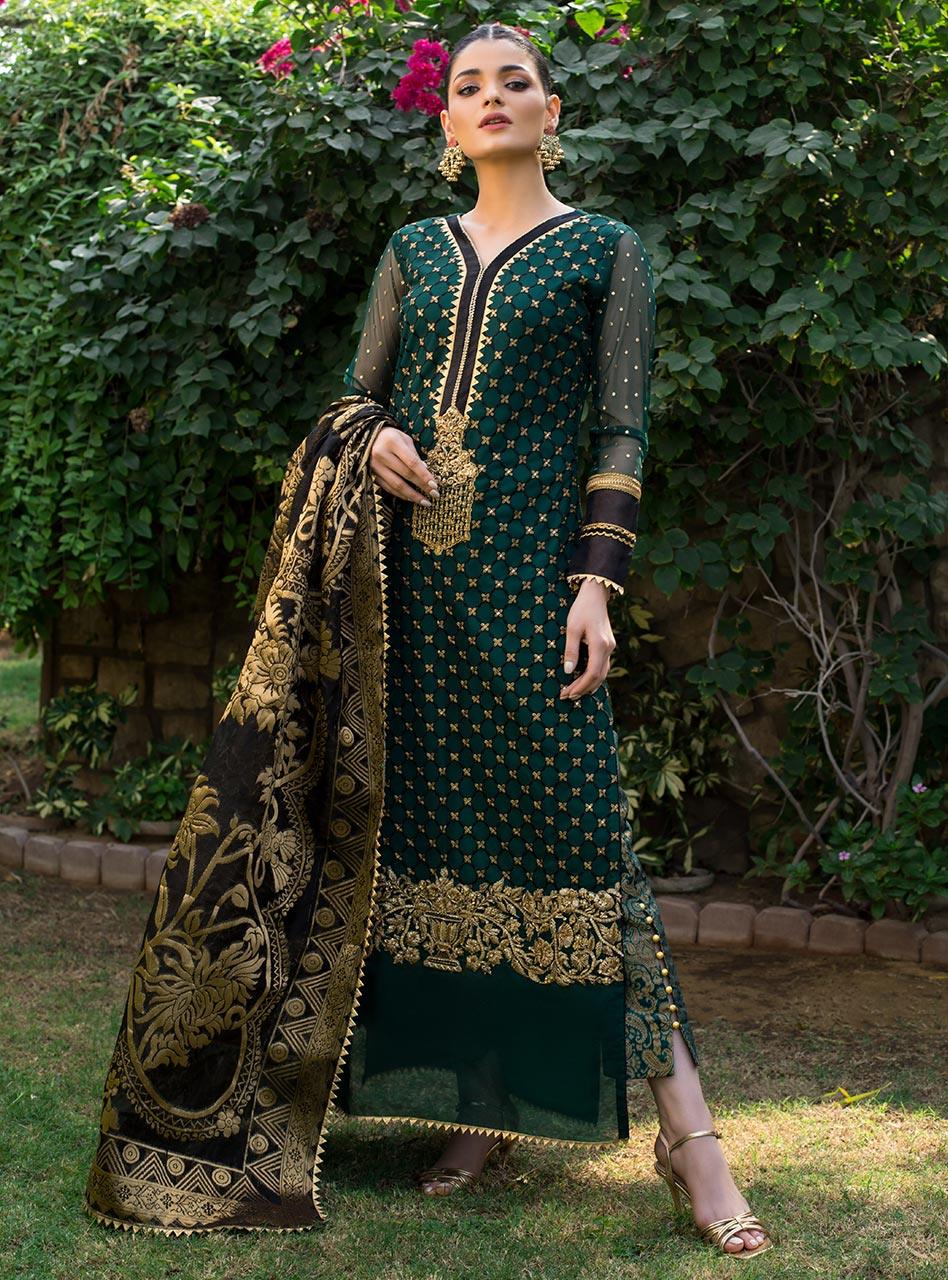 Zainab Chottani | Semi Formals | ZEVAR - Rang-e-Khaas