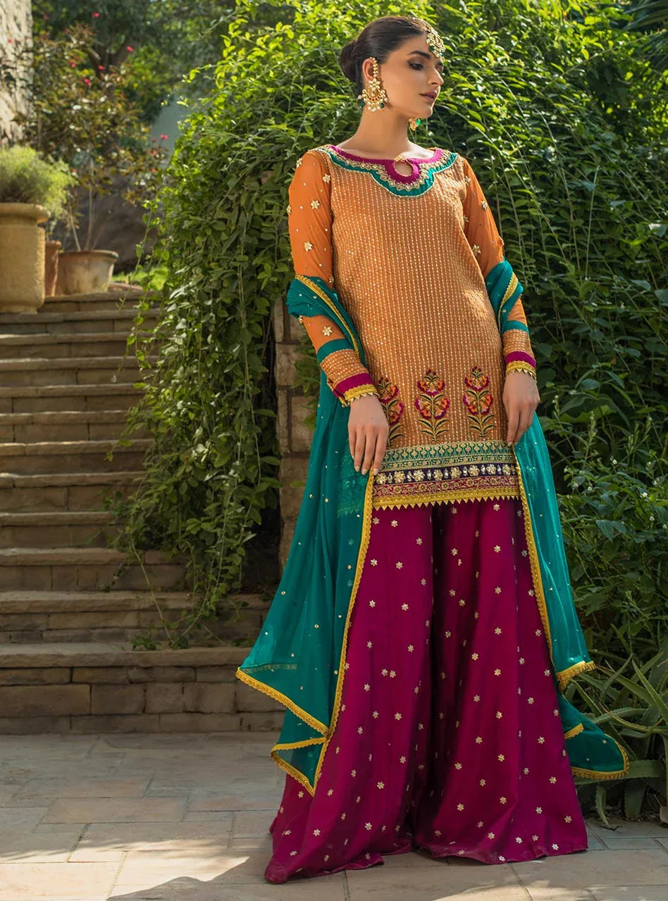 Zainab Chottani | Semi Formals | NOORA - Rang-e-Khaas