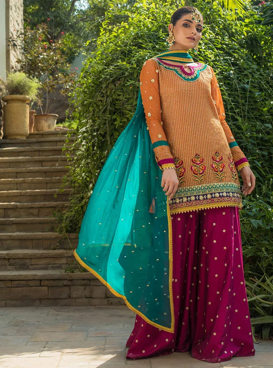 Zainab Chottani | Semi Formals | NOORA - Rang-e-Khaas
