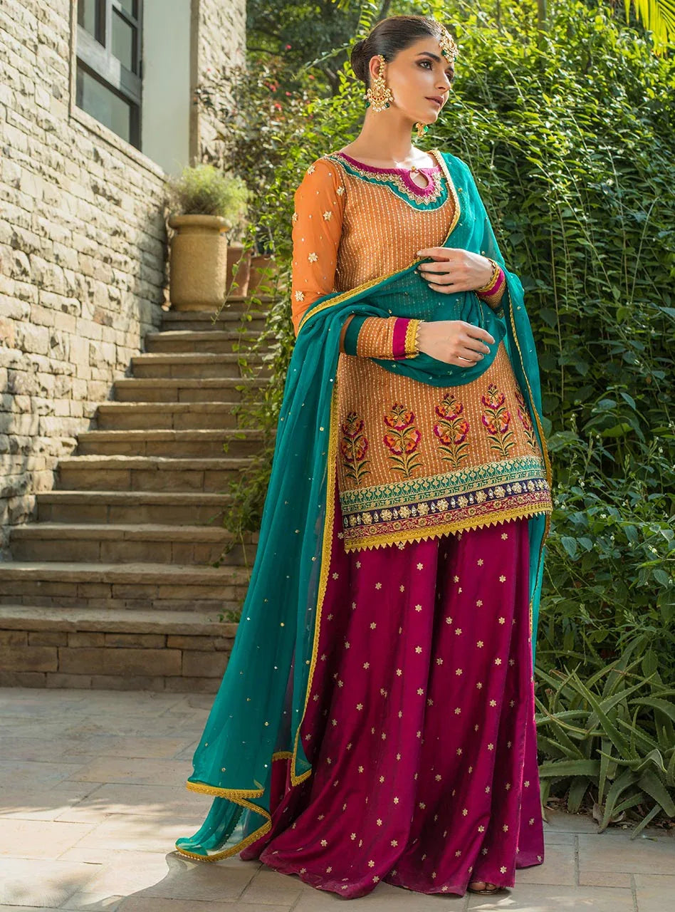 Zainab Chottani | Semi Formals | NOORA - Rang-e-Khaas