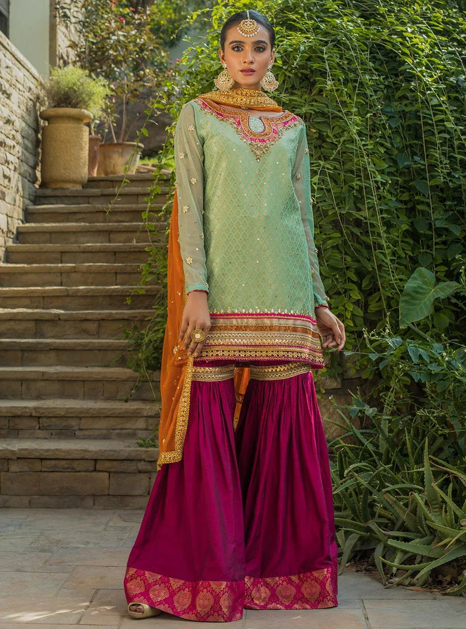 Zainab Chottani | Semi Formals | MEHAK - Rang-e-Khaas