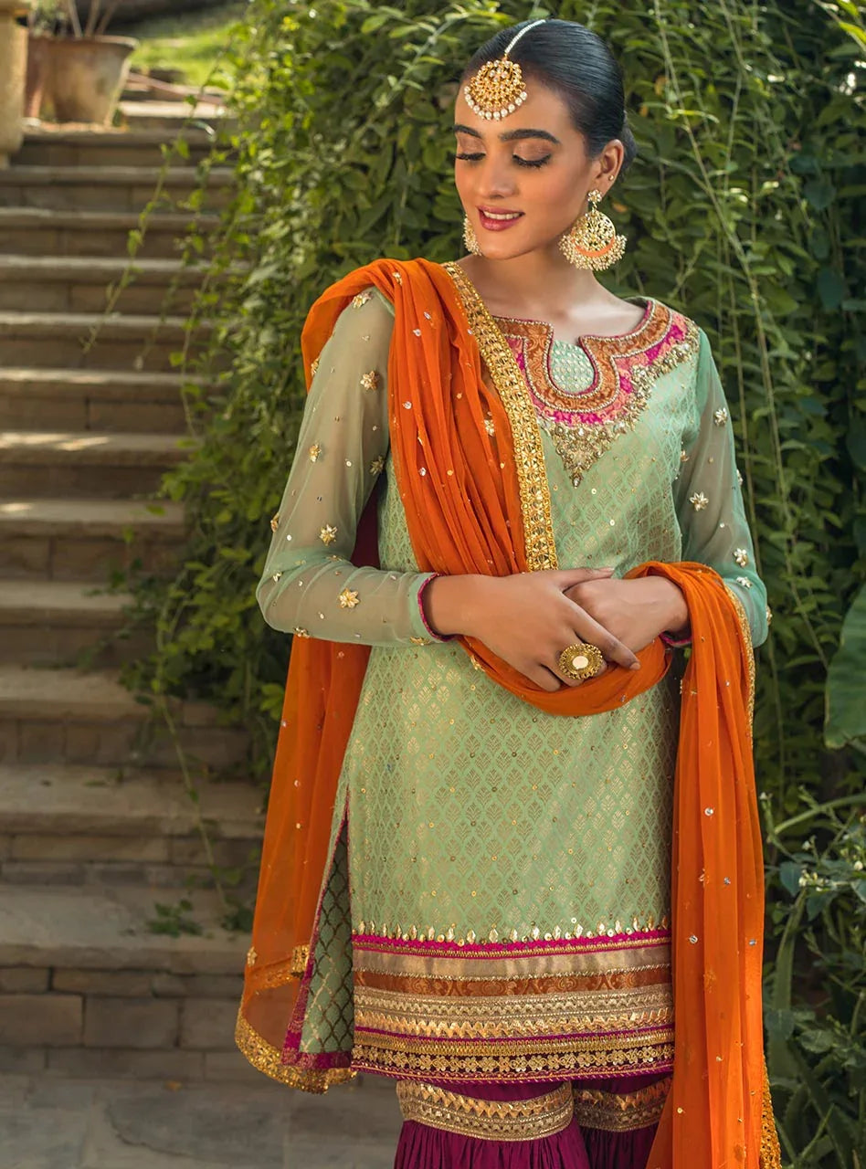 Zainab Chottani | Semi Formals | MEHAK - Rang-e-Khaas