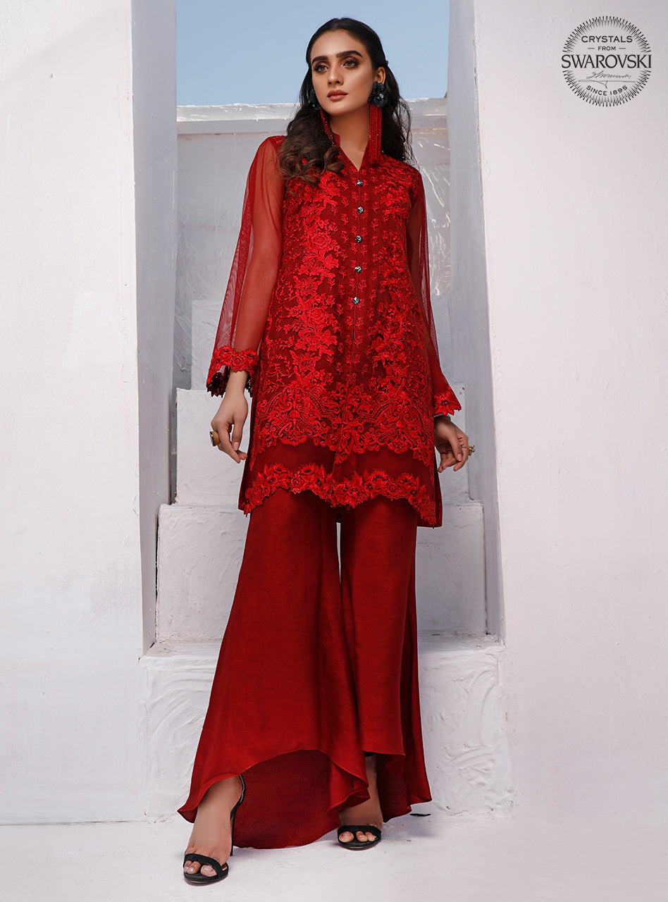Zainab Chottani | Luxury Pret | FLAME JASPER
