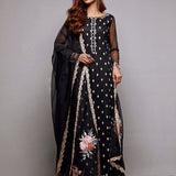 Zainab Chottani | Luxury Pret | BLACK ROSALINE