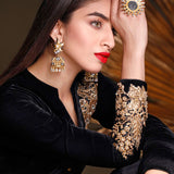 Zainab Chottani | Luxury Pret | BLACK SANDSTONE