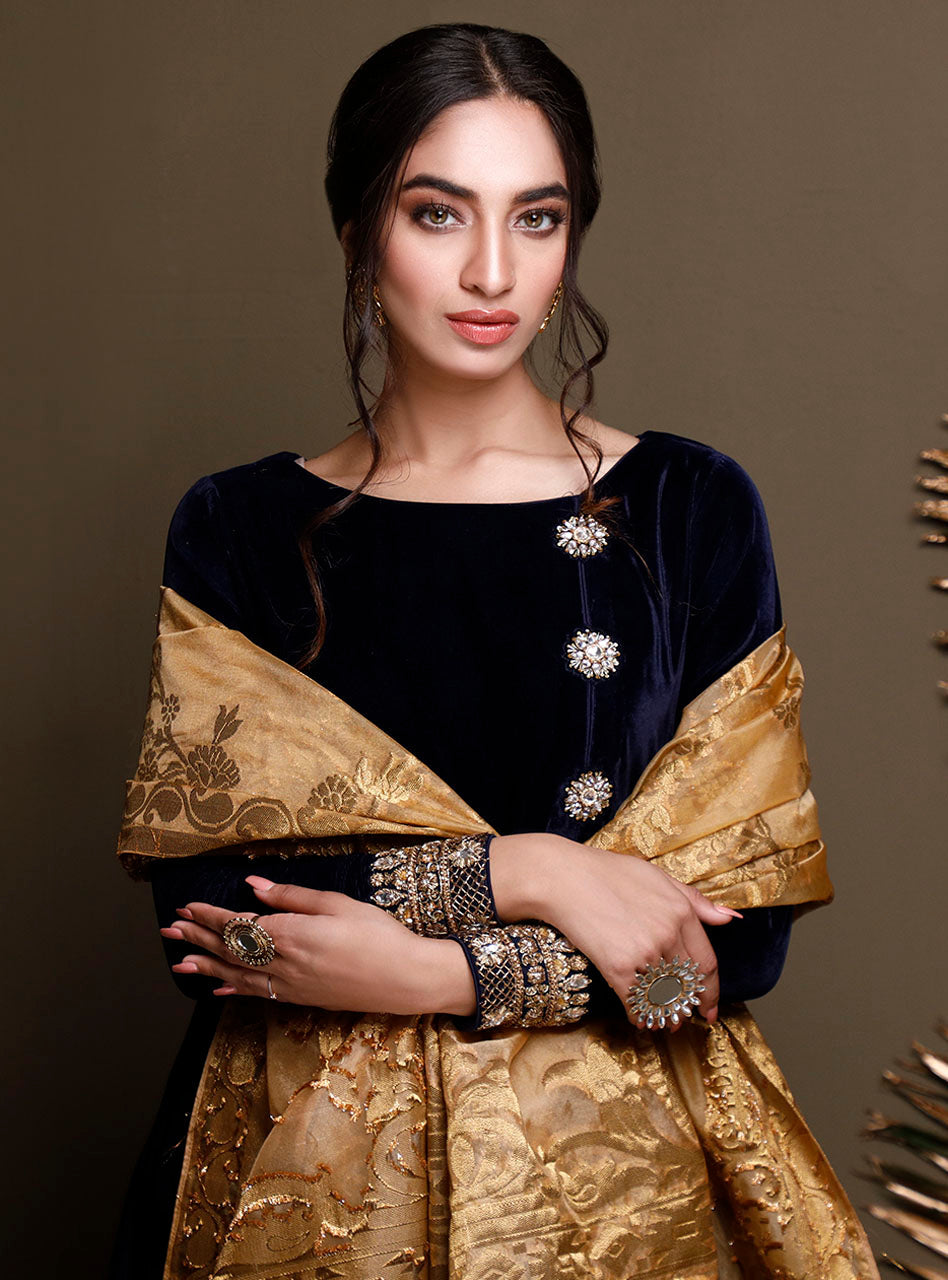 Zainab Chottani | Luxury Pret | MIDNIGHT GEODE