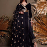 Zainab Chottani | Luxury Pret | EBONY TOPAZ