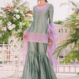 Zainab Chottani | Semi Formals | MINTY AMETHYST