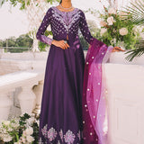 Zainab Chottani | Semi Formals | POWERFUL PURPLE