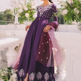 Zainab Chottani | Semi Formals | POWERFUL PURPLE