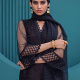 Zainab Chottani | Luxury Pret | BLACK TOURMALINE