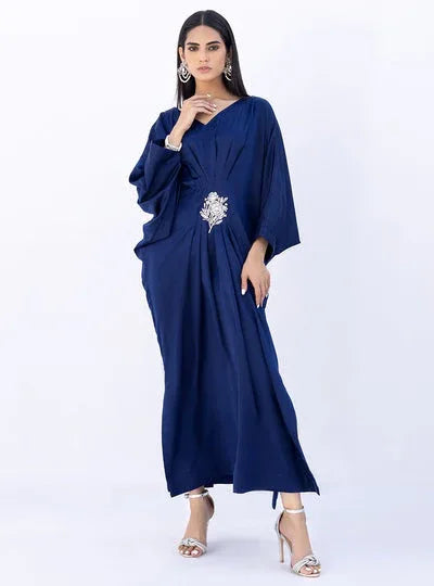 Zainab Chottani | The Kaftan Edit | Blue Topaz - Rang-e-Khaas