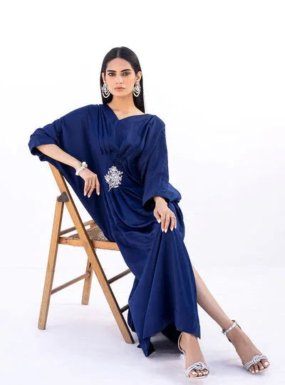 Zainab Chottani | The Kaftan Edit | Blue Topaz - Rang-e-Khaas