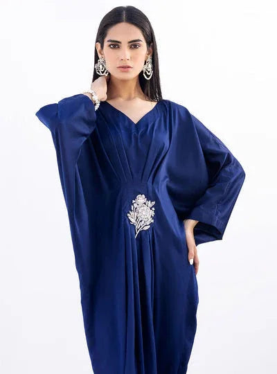 Zainab Chottani | The Kaftan Edit | Blue Topaz - Rang-e-Khaas