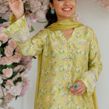 Farah Talib Aziz | Designer Picks 24 | EDEN KIWI SHIRT AND DUPATTA