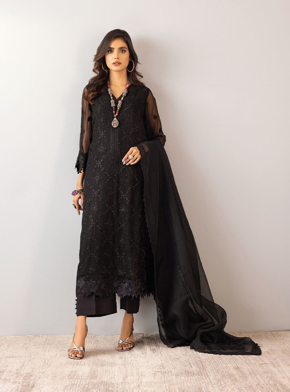 Zainab Chottani | Luxury Pret | JADE BLACK