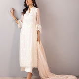 Zainab Chottani | Luxury Pret | WHITE FLORA