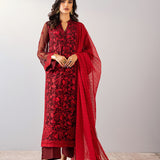 Zainab Chottani | Luxury Pret | RED FLAMINGO