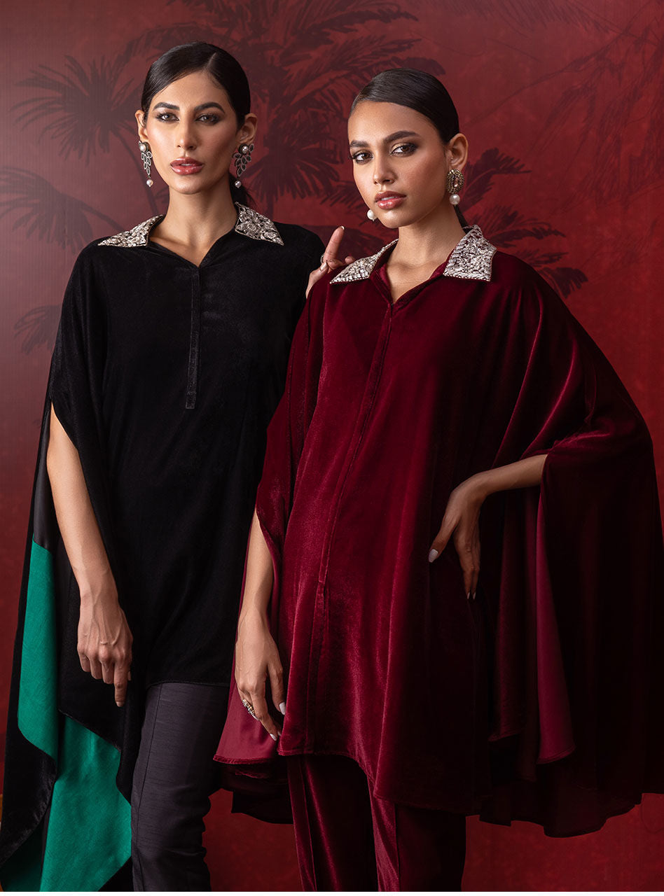 Zainab Chottani | Luxury Pret | BLACK NOA