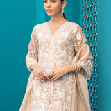 Zainab Chottani | Luxury Pret | BEIGE SHELL