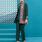 Zainab Chottani | Luxury Pret | CRIMSON GREEN