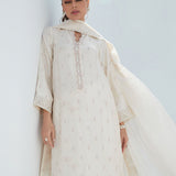 Farah Talib Aziz | Designer Picks 24 | ROSIE IVORY SHIRT AND DUPATTA