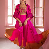 Zainab Chottani | Semi Formals | BLUSHING ROSEATTE