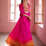 Zainab Chottani | Semi Formals | BLUSHING ROSEATTE