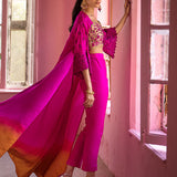 Zainab Chottani | Semi Formals | BLUSHING ROSEATTE
